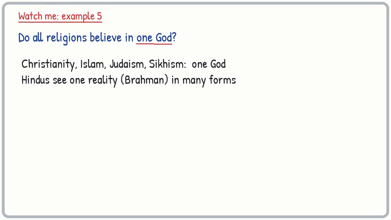 Whiteboard video lesson: What are big questions?