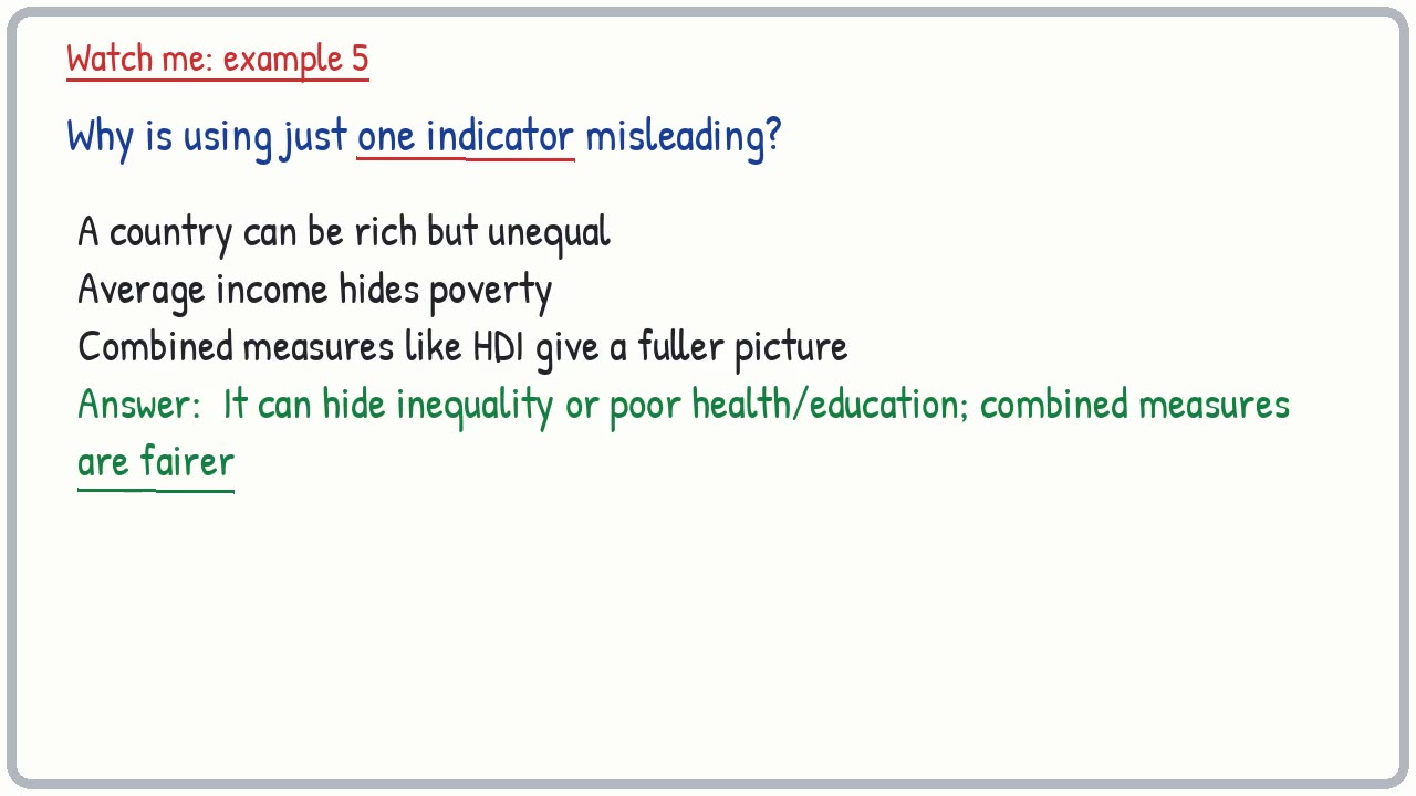 Whiteboard video lesson: Measuring development