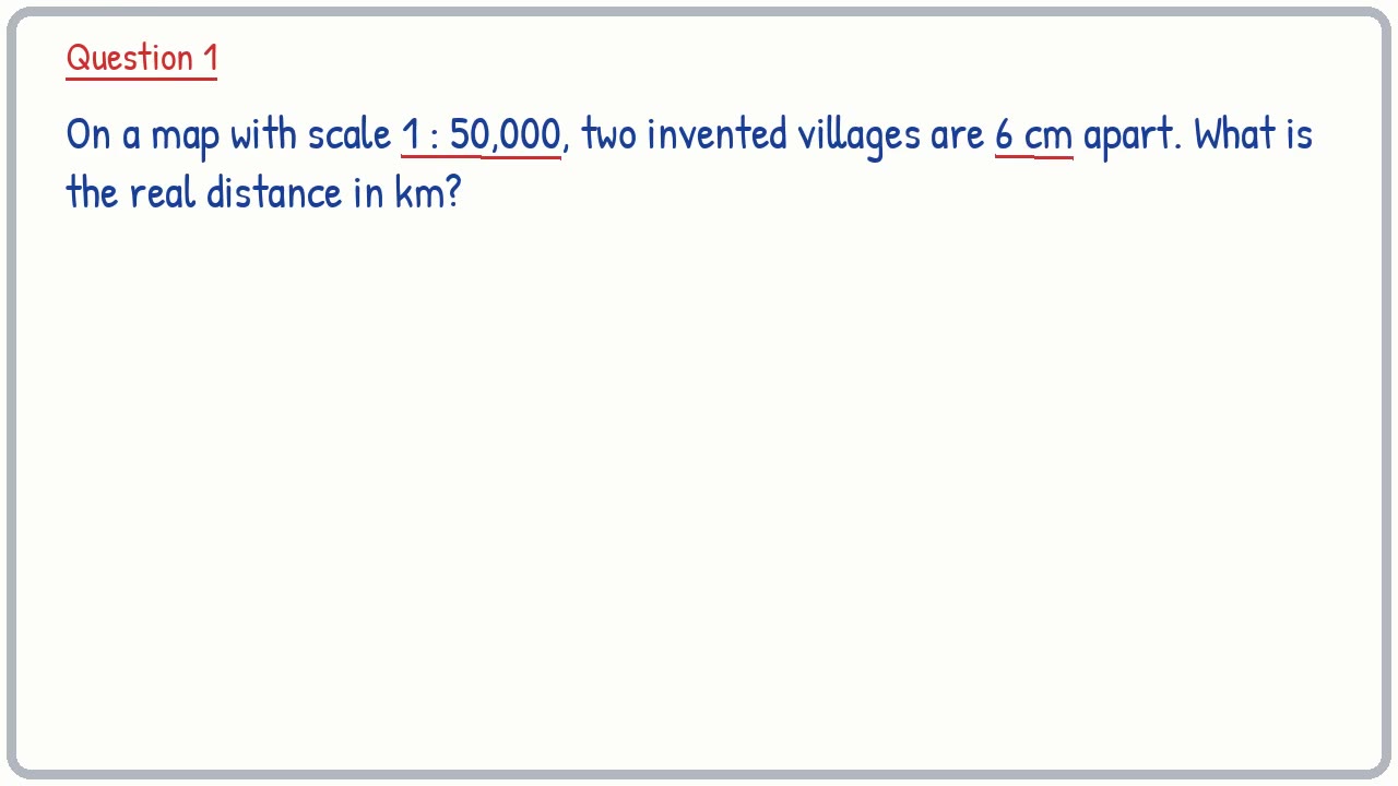 Whiteboard video lesson: Scale drawings and maps